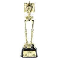 Best Costume Skeleton Trophy