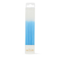 OMBRE Cake Candles BLUE (Pack of 12)