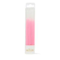 OMBRE Cake Candles PINK (Pack of 12)