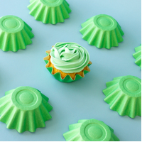 PASTEL GREEN Bloom Baking Cups - Pk 24