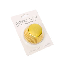 Medium GOLD Foil Baking Cups (44mm) - Pk 50