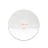 GLOSS WHITE 10" Round Masonite Cake Board