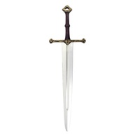 Medieval Sword with Redwood Look Handle 98cm
