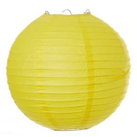 Paper Lantern 16" - Yellow