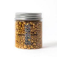Sprinks BUBBLE & BOUNCE MATTE GOLD Sprinkles (75g)