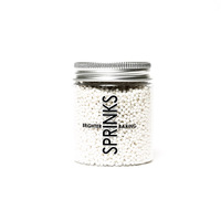 Sprinks WHITE Nonpareils Sprinkles (85g)