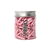 Sprinks PEARL PINK Rods Sprinkles (75g)