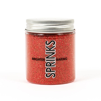 Sprinks BURNT RED Sanding Sugar (85g)*