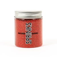 Sprinks BURNT RED Sanding Sugar (85g)