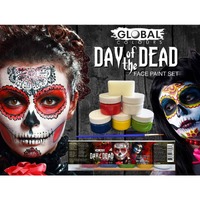 Day of the Dead Face Paint Set - 7pc