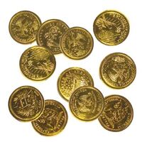 Fake Gold Coins - Pk 12