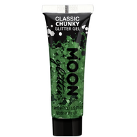 Classic Green Moon Chunky Glitter Gel