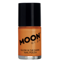 Orange Moon Glow Neon UV Nail Polish