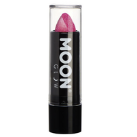 Magenta Moon Glow Neon UV Glitter Lipstick