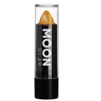 Orange Moon Glow Neon UV Glitter Lipstick