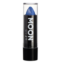 Blue Moon Glow Neon UV Glitter Lipstick