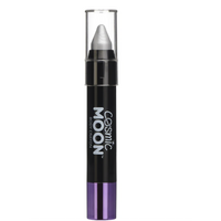 Metallic Silver Cosmic Moon Body Crayon