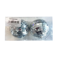 Small Disco Balls (10cm) - Pk 2
