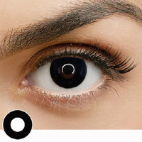 Crazy Contact Lens Black Out - 1 Year