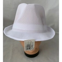 White Mesh Fedora