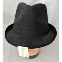 Black Mesh Fedora