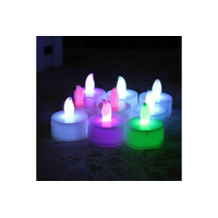 Colour Changing LED Tealights - Pk 10