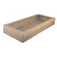 Large Kraft Grazing Boxes (560x255x80mm) - Pk 2