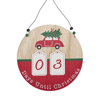 Christmas Countdown Hanging Decoration (23cm)