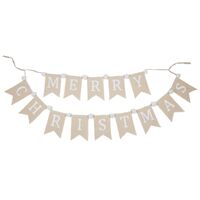 Merry Christmas Rustic Bunting (1.5M)