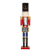 Christmas Nutcracker MDF Statuette (12x11x61cm)
