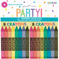 24 x Pack of 8 crayons