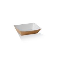 X-Small Kraft Takeaway Trays (90x56x36mm) - Pk 250