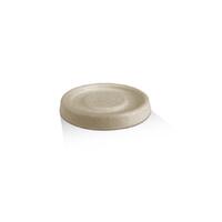 Unbleached Sugarcane Lids for 2oz. Takeaway Cups - Pk 50