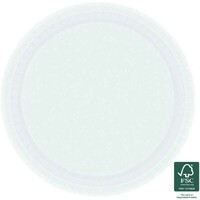 23cm White Round Paper Plates - Pk 20