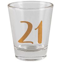 21 Rose Gold Shot Glass (30ml)