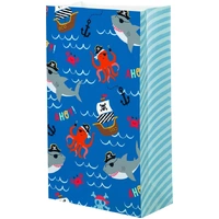 Pirates Ahoy Paper Loot Bags - Pk 8
