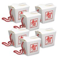 Asian Favor Boxes - Pack of 6 (9.5cm X 8.2cm X 7.6cm)