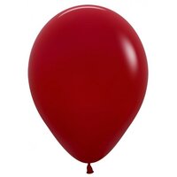 12cm Fashion Imperial Red Sempertex Latex Balloons - Pk 100
