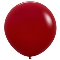 Fashion Imperial Red Latex Balloons - Pk 3