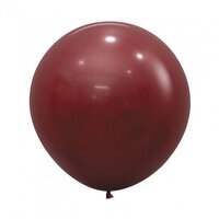 Fashion Merlot Latex Balloons - Pk 3
