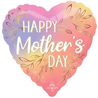 Mother's Day Botanical Heart Foil Balloon (45cm)