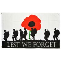 Lest We Forget ANZAC Day Flag 150 x 90cm
