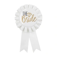 The Bride Party Badge