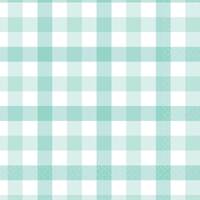 Gingham Lunch Napkin FSC Pastel Mint