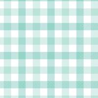 Gingham Lunch Napkin FSC Pastel Mint