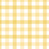 Gingham Lunch Napkin FSC Pastel Yellow