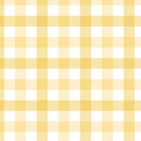 Gingham Lunch Napkin FSC Pastel Yellow