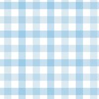 Gingham Lunch Napkin FSC Pastel Blue