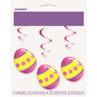 Easter Egg 3 Swirl Decorations