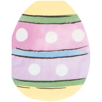 16 Easter Whimsy Egg-Shaped Luncheon Napkins
